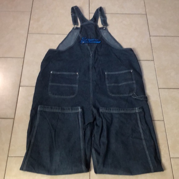 Disney Plus Overalls Vintage Eeyore Denim Jeans 2X - Picture 7 of 10